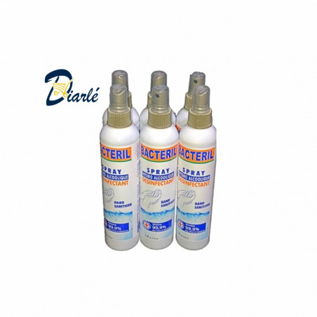 BACTERIL SPRAY HYDRO ALCOOLIQUE 160ML