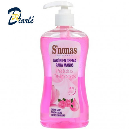 SAVON S'NONAS PETALOS DELICADOS 500ML