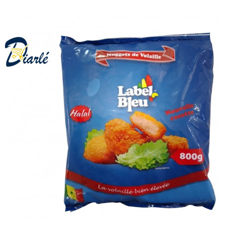 NUGGETS DE VOLAILLE LABEL BLEU 800g