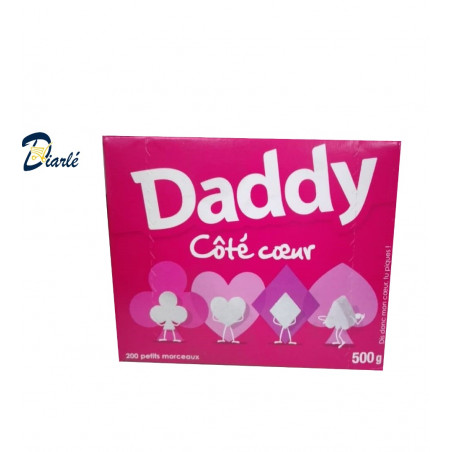 SUCRE DADDY COTE COEUR 500g