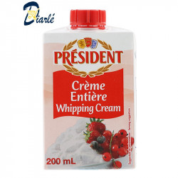PRESIDENT WHIPPING CREME ENTIERE 200ML