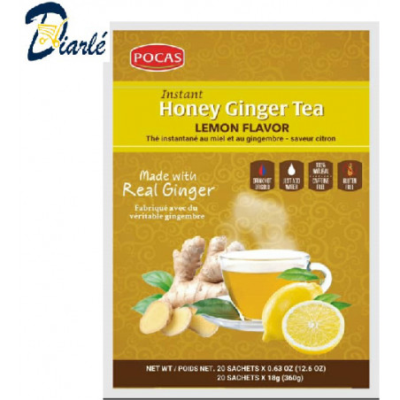 THE HONEY GINGER TEA LEMON 20x18g