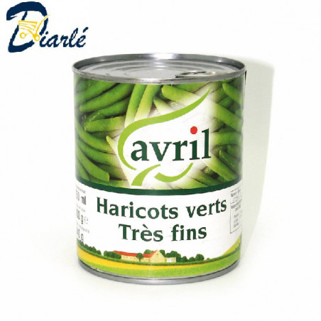 HARICOTS VERTS AVRIL TRES FINS 400g