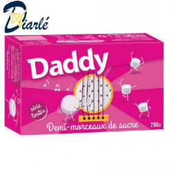 DADDY DEMI-MORCEAUX DE SUCRE 750g