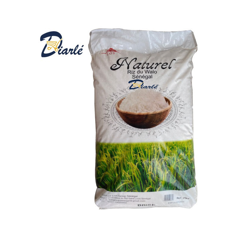 RIZ NATUREL DU WALO BRISE 25Kg