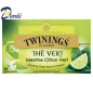 THE TWININGS THE VERT MENTHE CITRON VERT 20 SACHETS