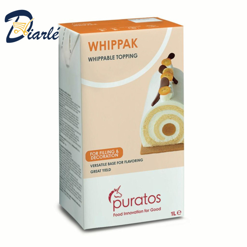 WHIPPAK WHIPPABLE TOPPING PURATOS 1L