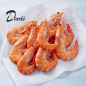 CREVETTES ENTIERES CRUES SURGELEES EN MER 1Kg