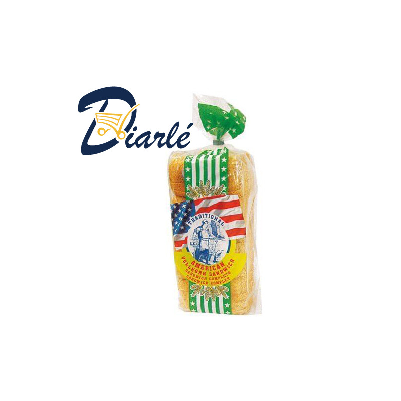 PAIN DE MIE TRADITIONAL AMERICAN 20 TRANCHES 750ML