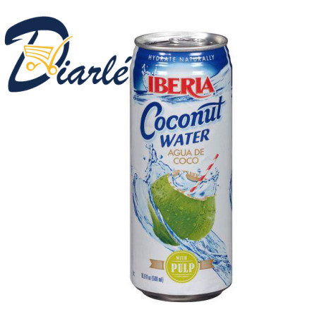 IBERIA COCONUT WATER AGUA DE COCO 500ML