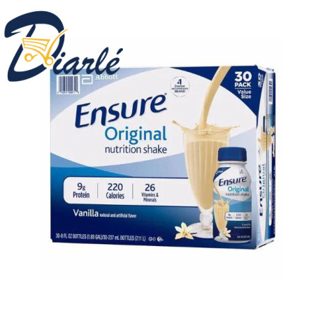 ENSURE ORIGINAL NUTRITION SHAKE VANILLA 30 PACK