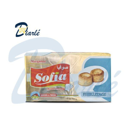 MARGARINE SOFIA PROFESSIONELLE FEUILLETAGE 500g