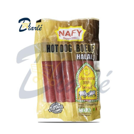 NAFY HOT DOG BOEUF HALAL