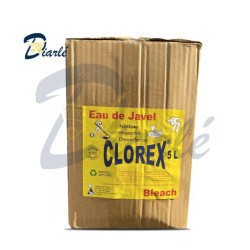 EAU DE JAVEL CLOREX BLEACH 3x5L