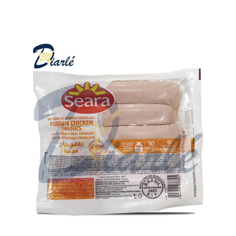 SEARA FROZEN CHICKEN FRANKS 10x340g