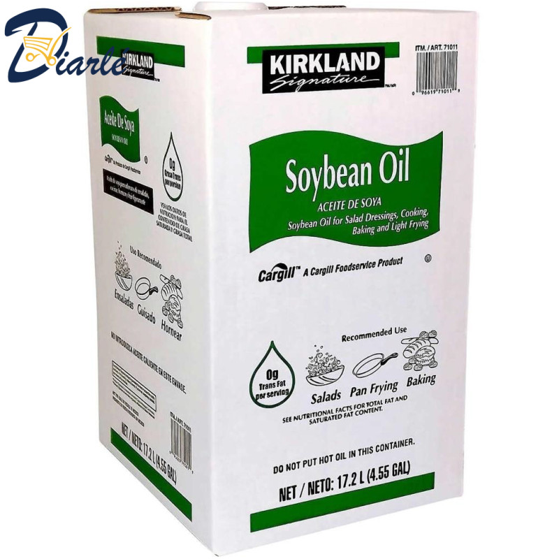 HUILE KIRKLAND SIGNATURE SOYBEAN OIL 17.2L