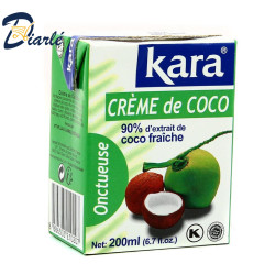KARA CREME DE COCO 90% D'EXTRAIT DE COCO FRAICHE 200ML