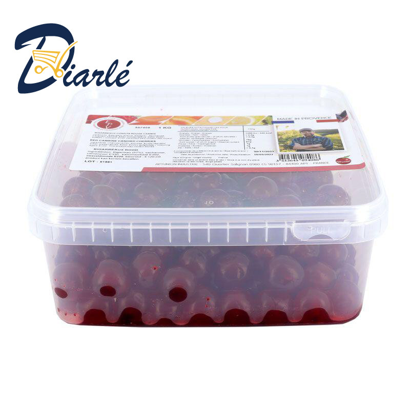 BIGARREAUX CONFITS ROUGE 1Kg