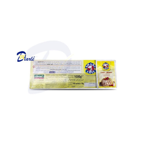 LEVURE GATEAUX 100 SACHETS x 10g