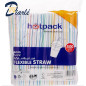 HOTPACK FLEXIBLE STRAW 500PCS