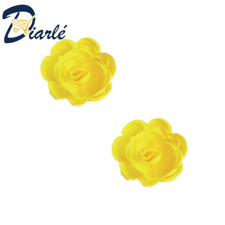 ROSES AZYME PETITES ASSORTIES JAUNE 2PCS