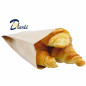 SAC CROISSANT KRAFT 100PCS N°4