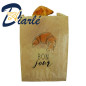 SAC CROISSANT KRAFT 100PCS N°5