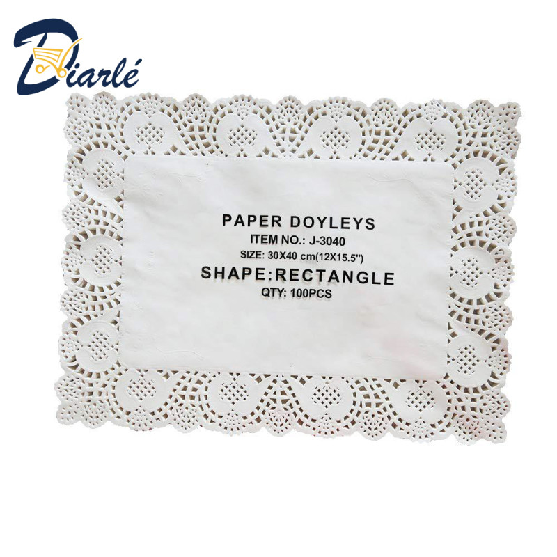 PAPER DOYLEYS RECTANGLE SIZE:30x40CM (12x15.5) 100PCS