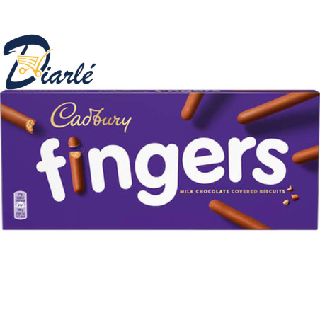 CADBURY FINGERS MILK CHOCOLATE 114g