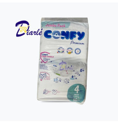 COUCHE CONFY 4 MAXI 7-14Kg 60 PCS