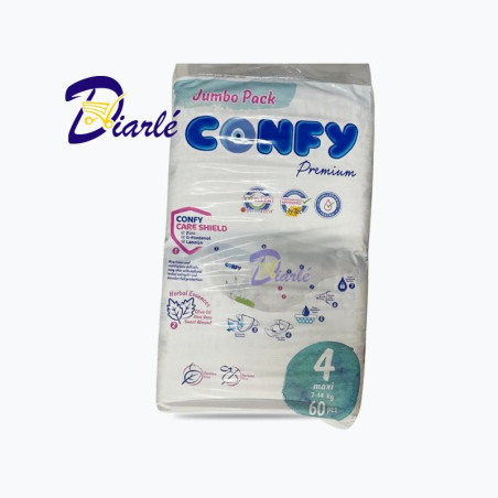 COUCHE CONFY 4 MAXI 7-14Kg 60 PCS