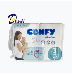 COUCHE CONFY 3 MIDI 4-9Kg 70 PCS