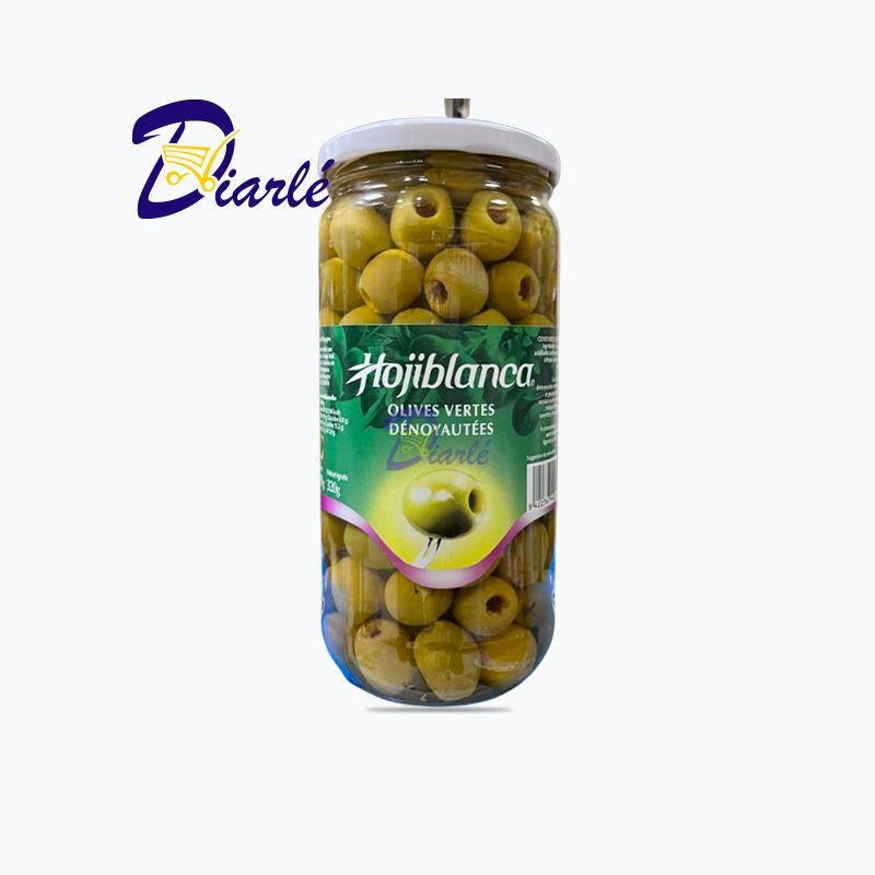 HOJIBLANCA OLIVES VERTS DENOYAUTEES 690g