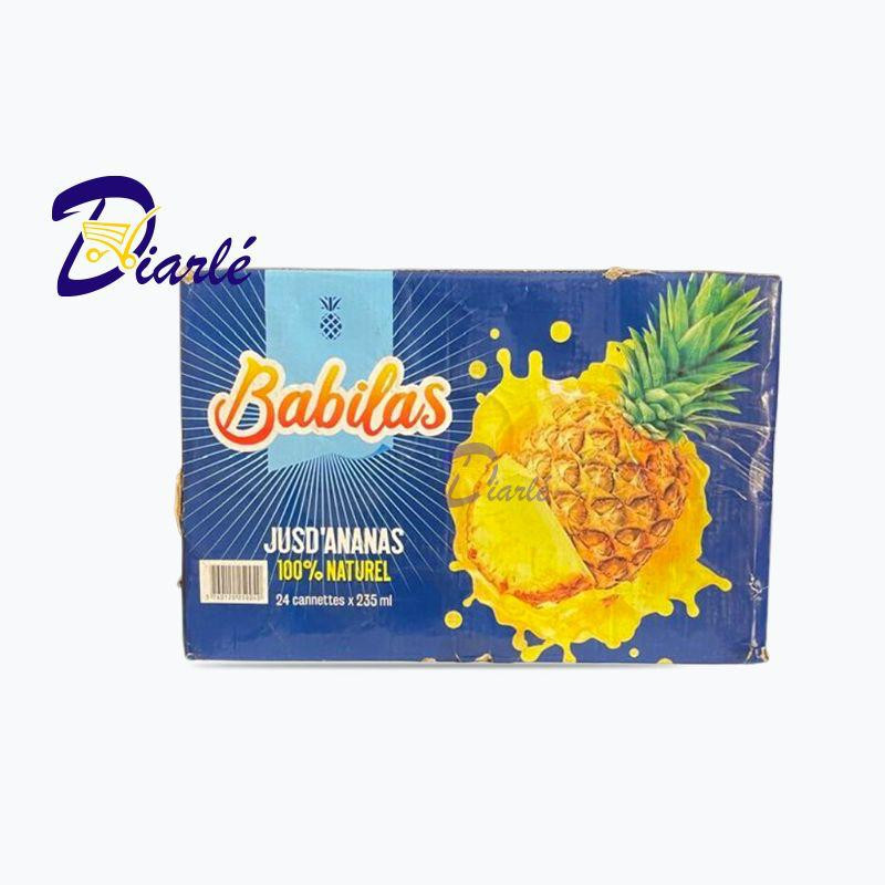 BABILAS JUS D'ANANAS 100% NATUREL 24x235ML