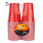 RED PARTY CUP PLASTIC 50x480ML