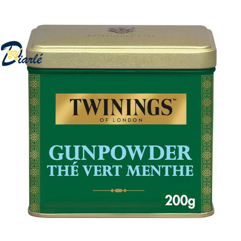TWININGS GUNPOWDER THE VERT MENTHE 200g