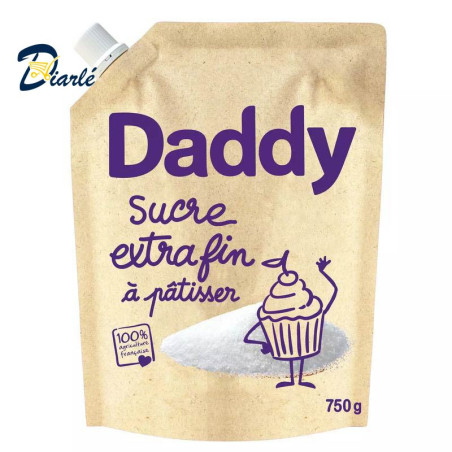 DADDY SUCRE EXTRA FIN Ä PÄTISSER EN POUDRE 750g