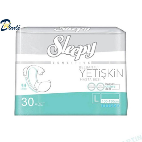 SLEEPY MEDICAL SUPER ADULT DIAPER HASTA BEZI LARGE SLIP WAIST 100-150CM