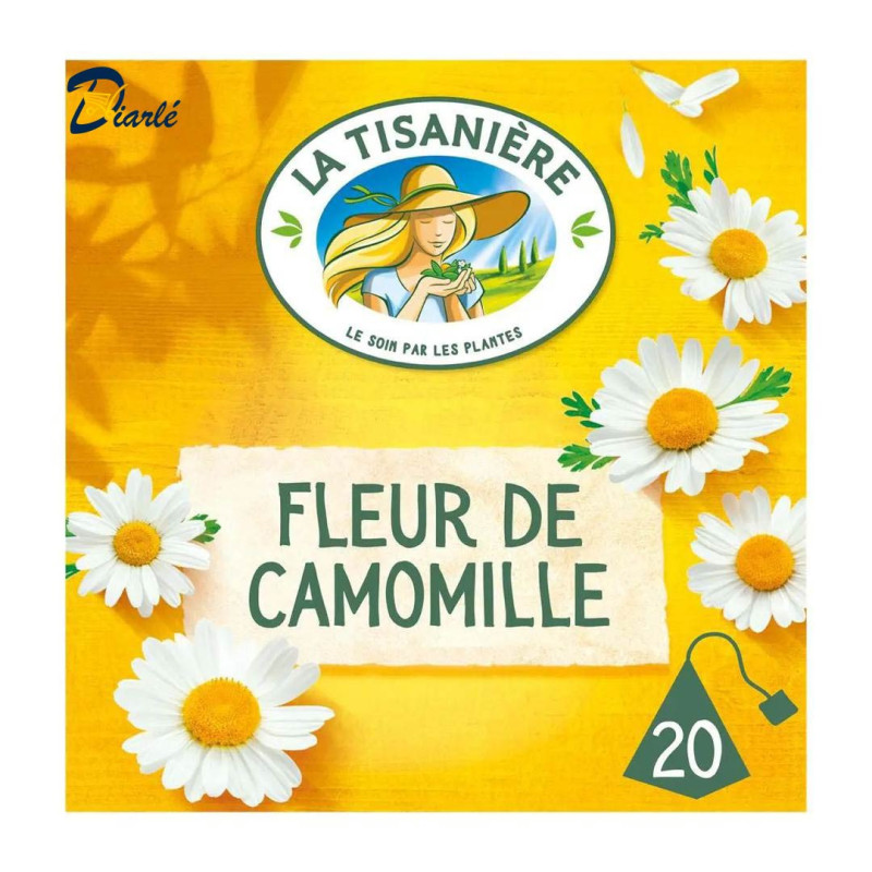 LA TISANIERE FLEUR DE CAMOMILLE 20 SACHETS