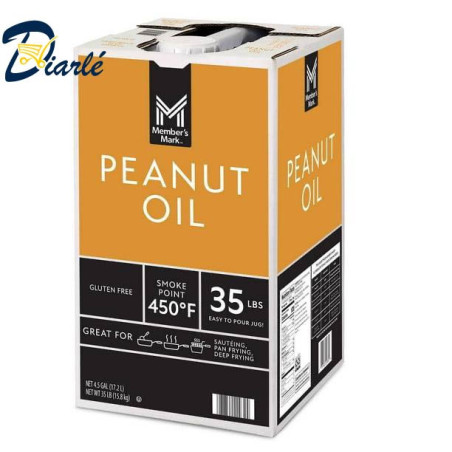 MEMBER'S MARK PEANUT OIL (HUILE D'ARACHIDE) 35lbs