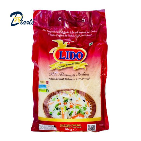 RIZ BASMATI INDIEN LIDO 5Kg