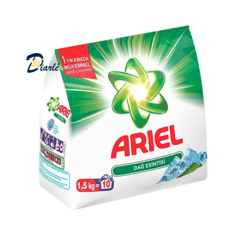 ARIEL DETERGENT POWDER DAG ESINTISI 1.5Kg