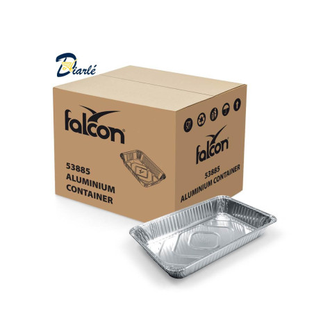 BARQUETTE ALUMINIUM AVEC COUVERTURE 10Kg x 50 PCS