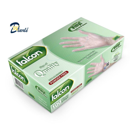 VINYL GLOVES (L) LARGE 100 PCS