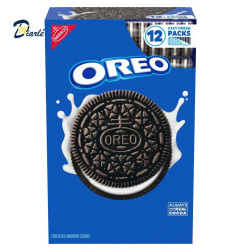 OREO CHOCOLATE SANDWICH COOKIES 12 PACKES