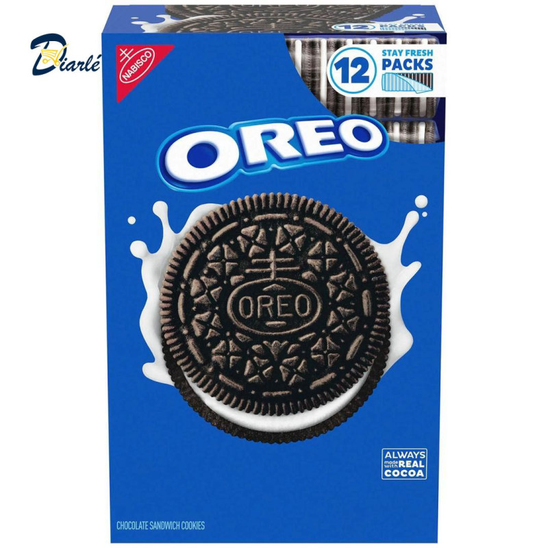 OREO CHOCOLATE SANDWICH COOKIES 30 PACKES