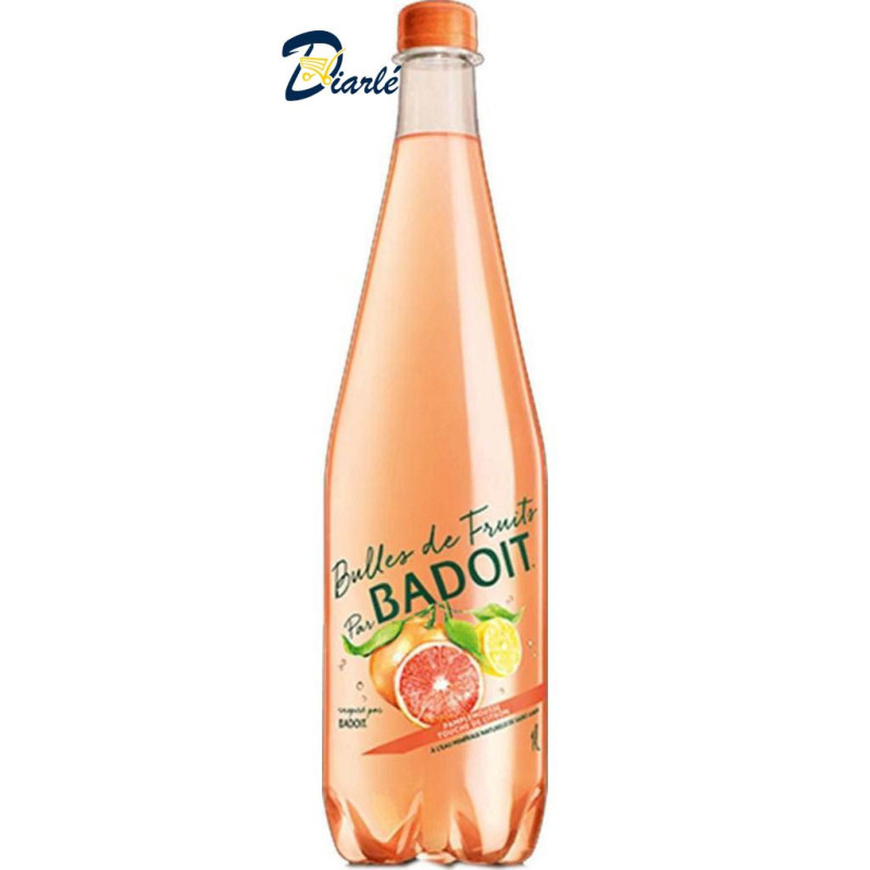 BADOIT BULLES DE FRUITS PAMPLEMOUSSE 1L