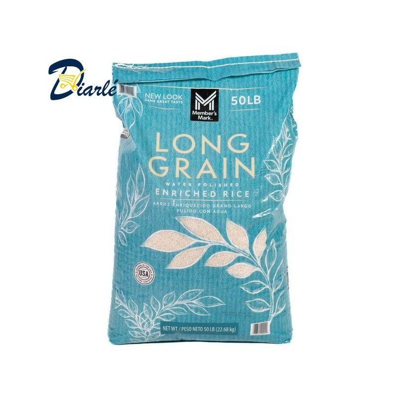 RIZ BLANC Ä GRAINS LONGS MEMBER'S MARK 50LB