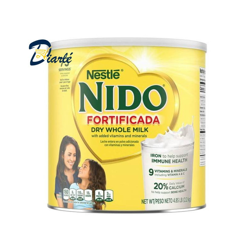 NESTLE NIDO FORTIFICADA DRY WHOLE MILK POWDER, 4.85 LB