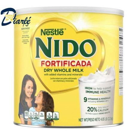 NESTLE NIDO FORTIFICADA DRY WHOLE MILK POWDER, 4.85 LB